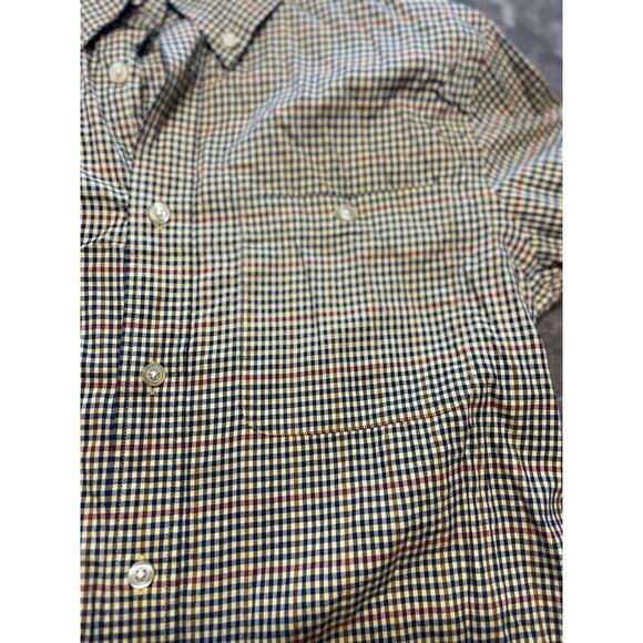 Orvis Shirt Men's Medium Colorful Check Long Sleeve Outdoor Button Up Casual - Picture 3 of 6